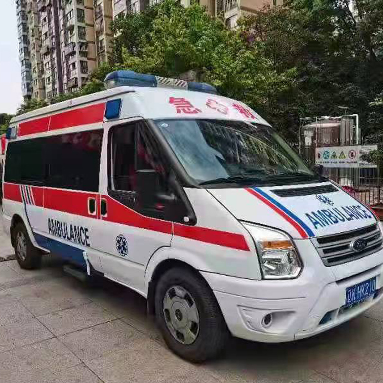 鲁山长途救护车护送病人返乡
